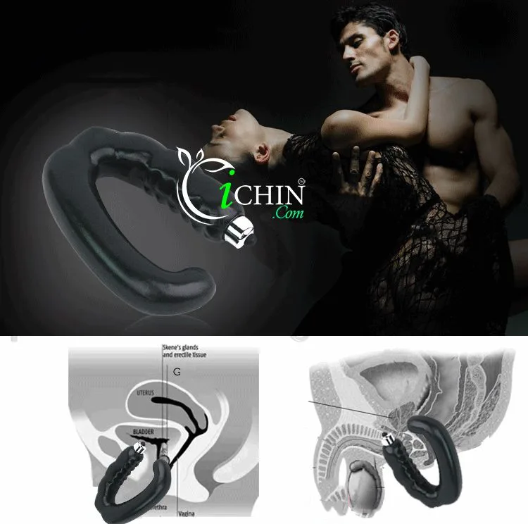 Prostate Massager Silicone Male Stimulation Vibrating — photo 2