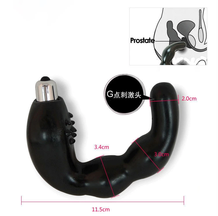 Prostate Massager Silicone Male Stimulation Vibrating — photo 6