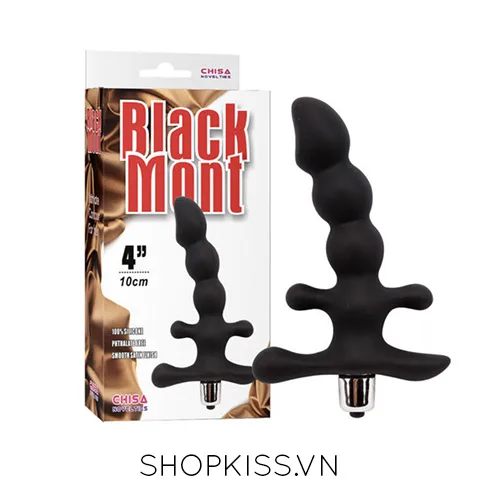 Black Mont Prostate Massager with Vibration Powerful Stim — photo 2