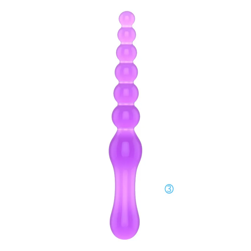 AN11 Handheld Anal Massage Beaded Vibrator for Men & Women — photo 3