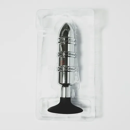 Silver Rocket Stainless Steel Anal Massager P-Spot Gay Toy — photo 6