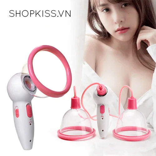 Handheld Vacuum Breast Massage Device with Vibration — photo 2