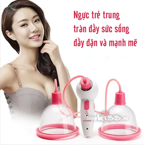Handheld Vacuum Breast Massage Device with Vibration — photo 4