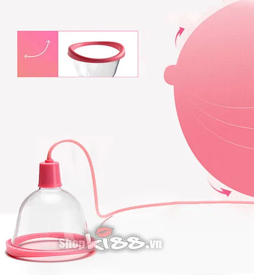 Handheld Vacuum Breast Massage Device with Vibration — photo 6
