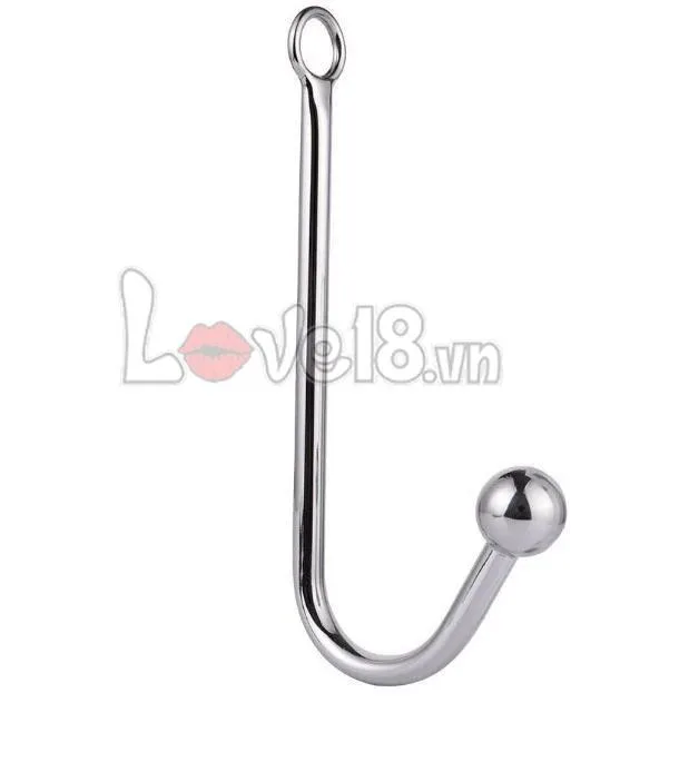 Gay Alloy Anal Stimulator 33mm Beads 25cm Long Toy — photo 5