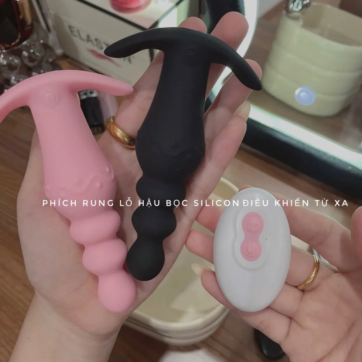 Remote Control Strong Vibrating Silicone Anal Plug — photo 2