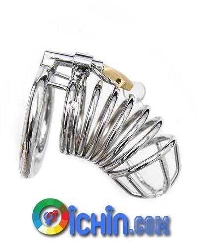 Stainless Steel Male Chastity Cage Safe SM Toy — photo 6