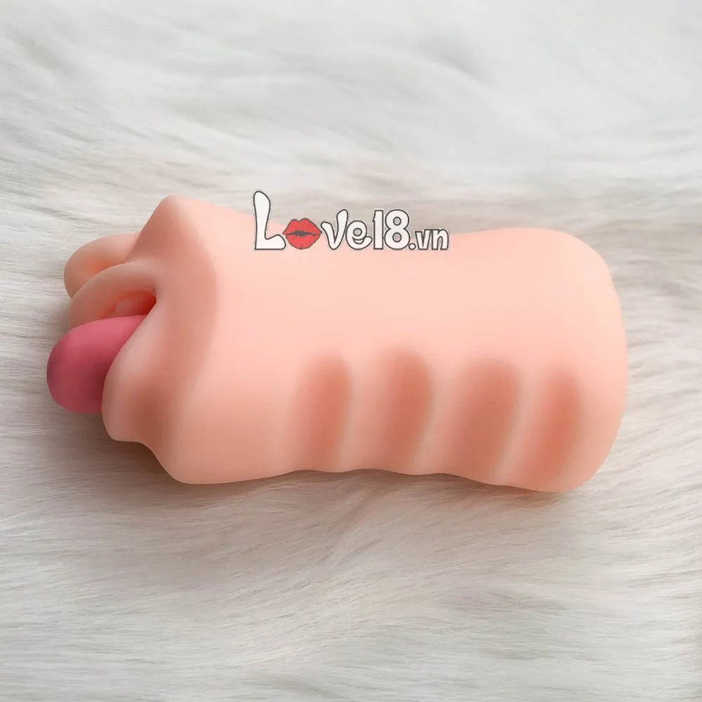 Silicone Mouth Masturbator Male Pleasure Sex Toy — photo 2