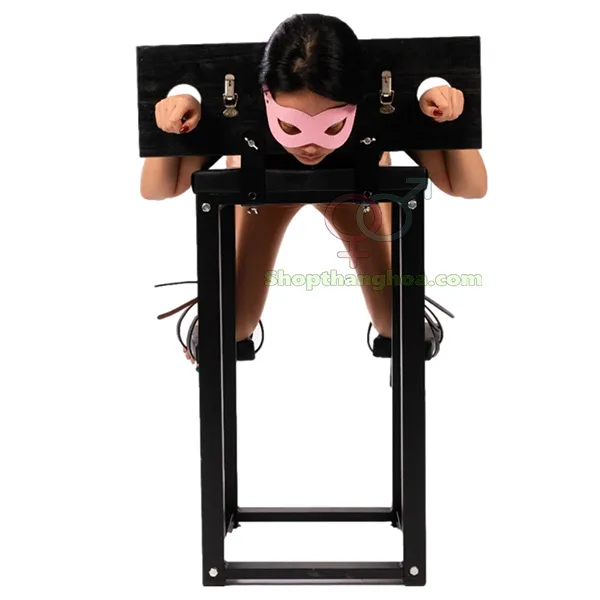 Doggy Position Body Restraint BDSM Punishment Tools Set — photo 6