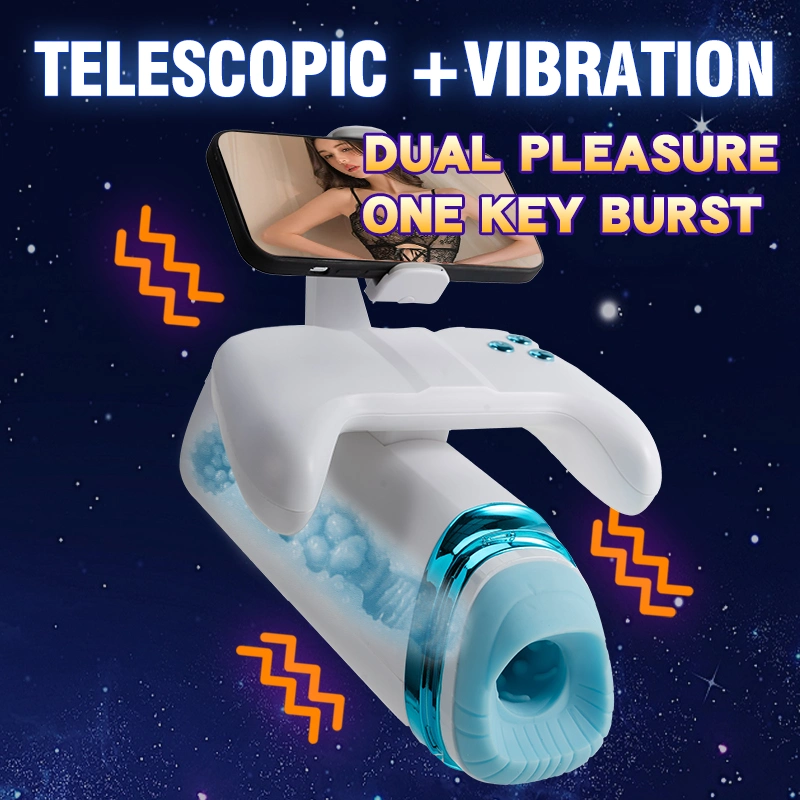 M-100 Pro Auto Thrust & Vibrating Male Masturbator Toy — photo 2