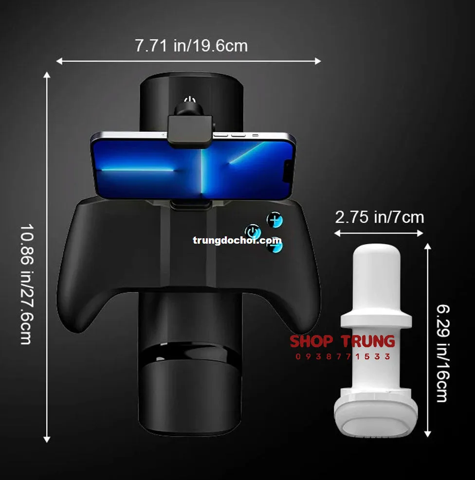Automatic Thrusting Vibrating Male Masturbator Toy — photo 3