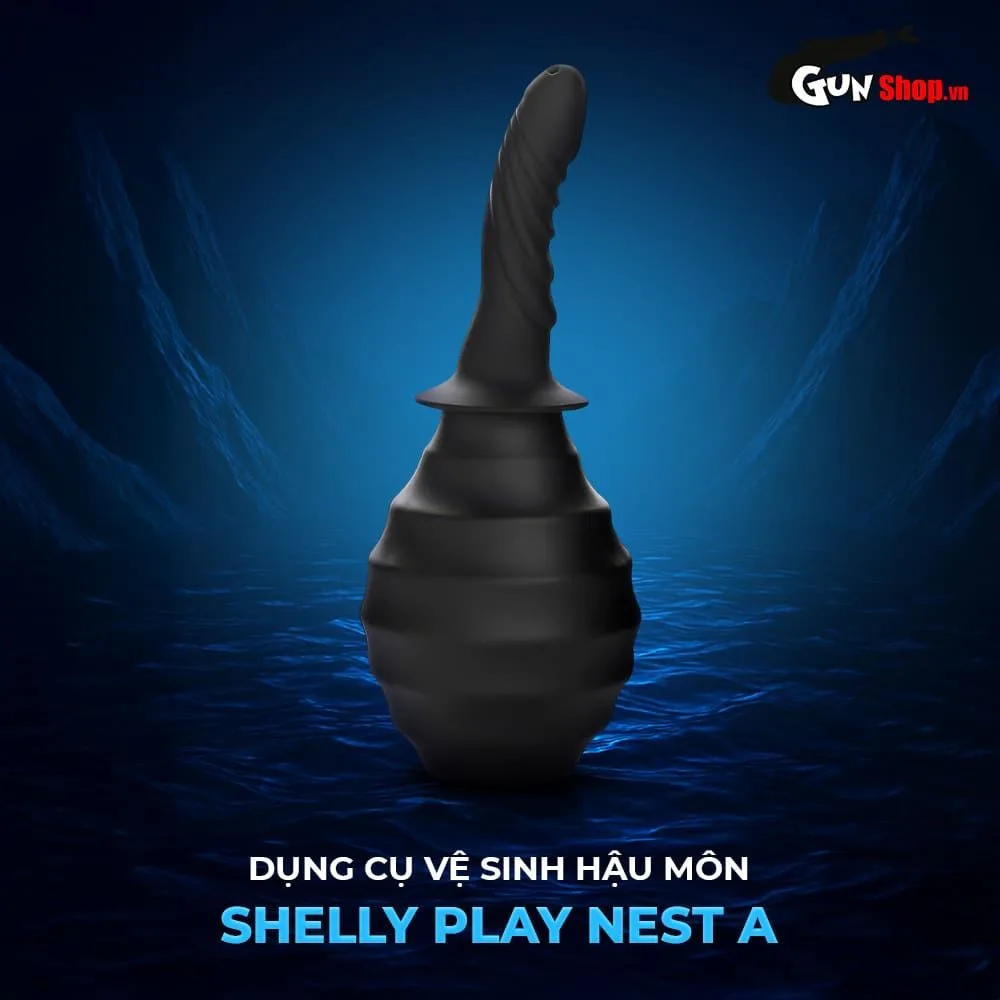 Shelly Play Nest A Silicone Anal Vaginal Cleansing Device — photo 4
