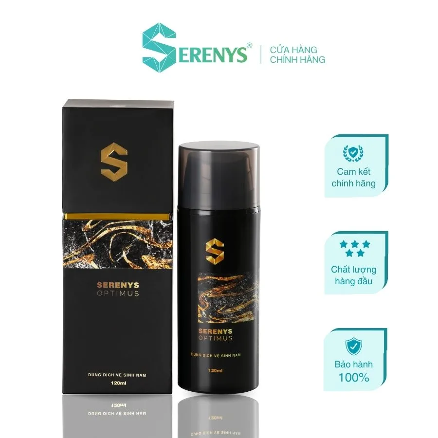 Serenys Optimus Male Hygiene Wash 120ml Anti-Odor — photo 2