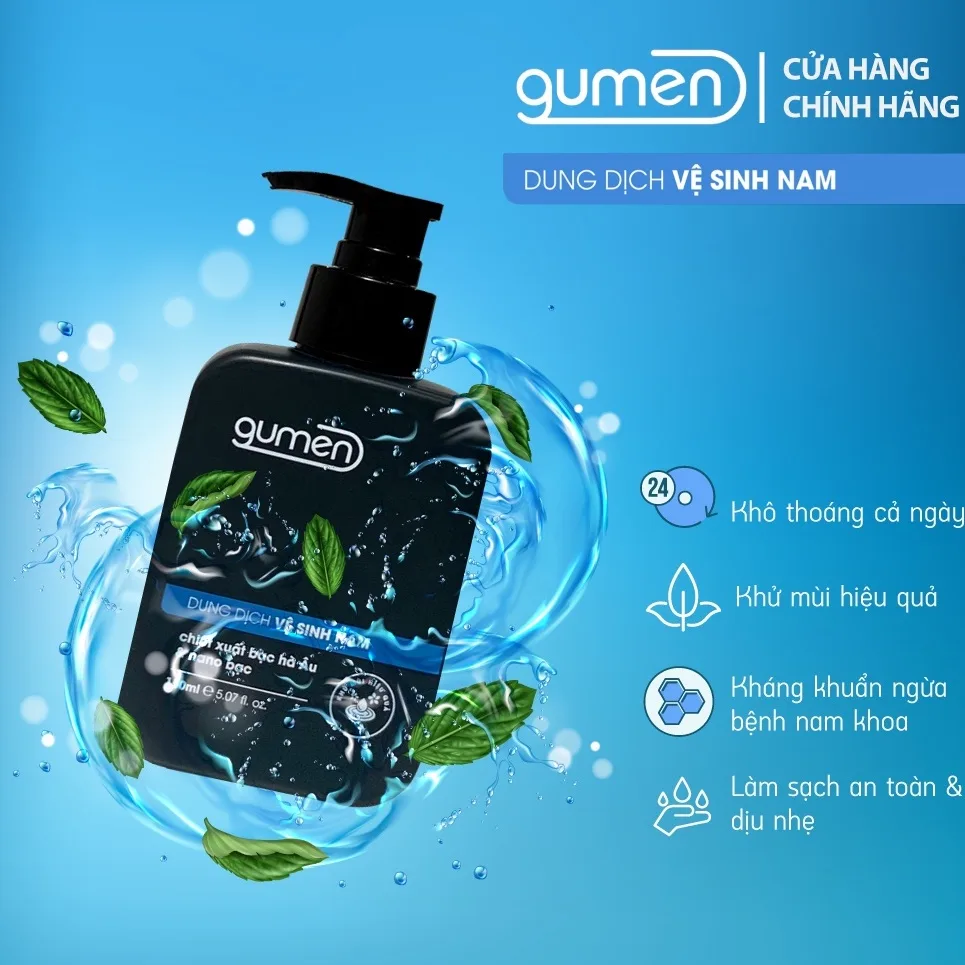 Gumen Premium 150ml Men’s Intimate Hygiene Cleansing Wash — photo 4
