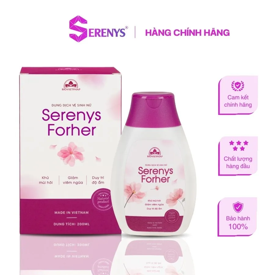 Serenys ForHer 200ml Natural Feminine Hygiene Wash Gel — photo 2
