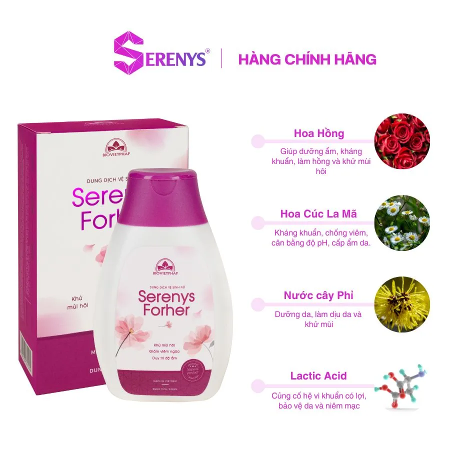 Serenys ForHer 200ml Natural Feminine Hygiene Wash Gel — photo 5
