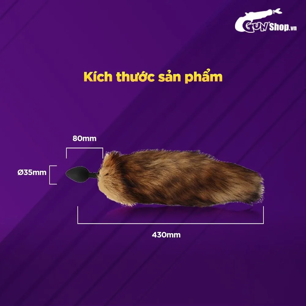 Chisa Fierce Euphoria Fox Tail Anal Plug Cosplay BDSM Toy — photo 7