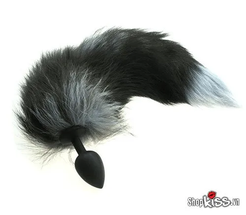 Sexy Ferret Tail Silicone Anal Stimulator - Unisex Pleasure — photo 5