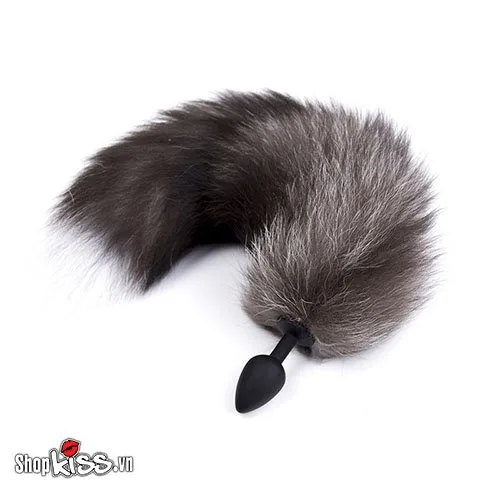 Sexy Ferret Tail Silicone Anal Stimulator - Unisex Pleasure — photo 6