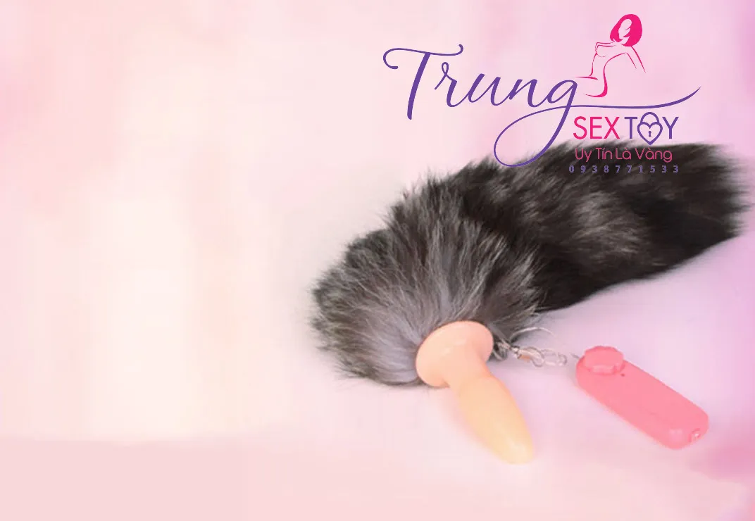 Silicone Fox Tail Vibrating BDSM Toy for Couples — photo 4