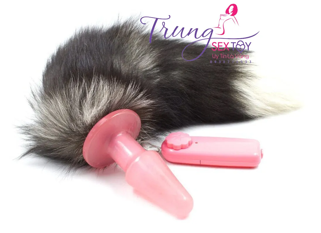 Silicone Fox Tail Vibrating BDSM Toy for Couples — photo 7