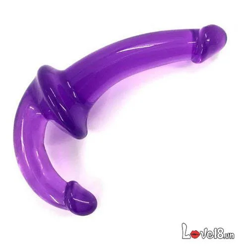 Soft Double-Ended Dildo for Lesbian Couples with Flexible Silicone — photo 2