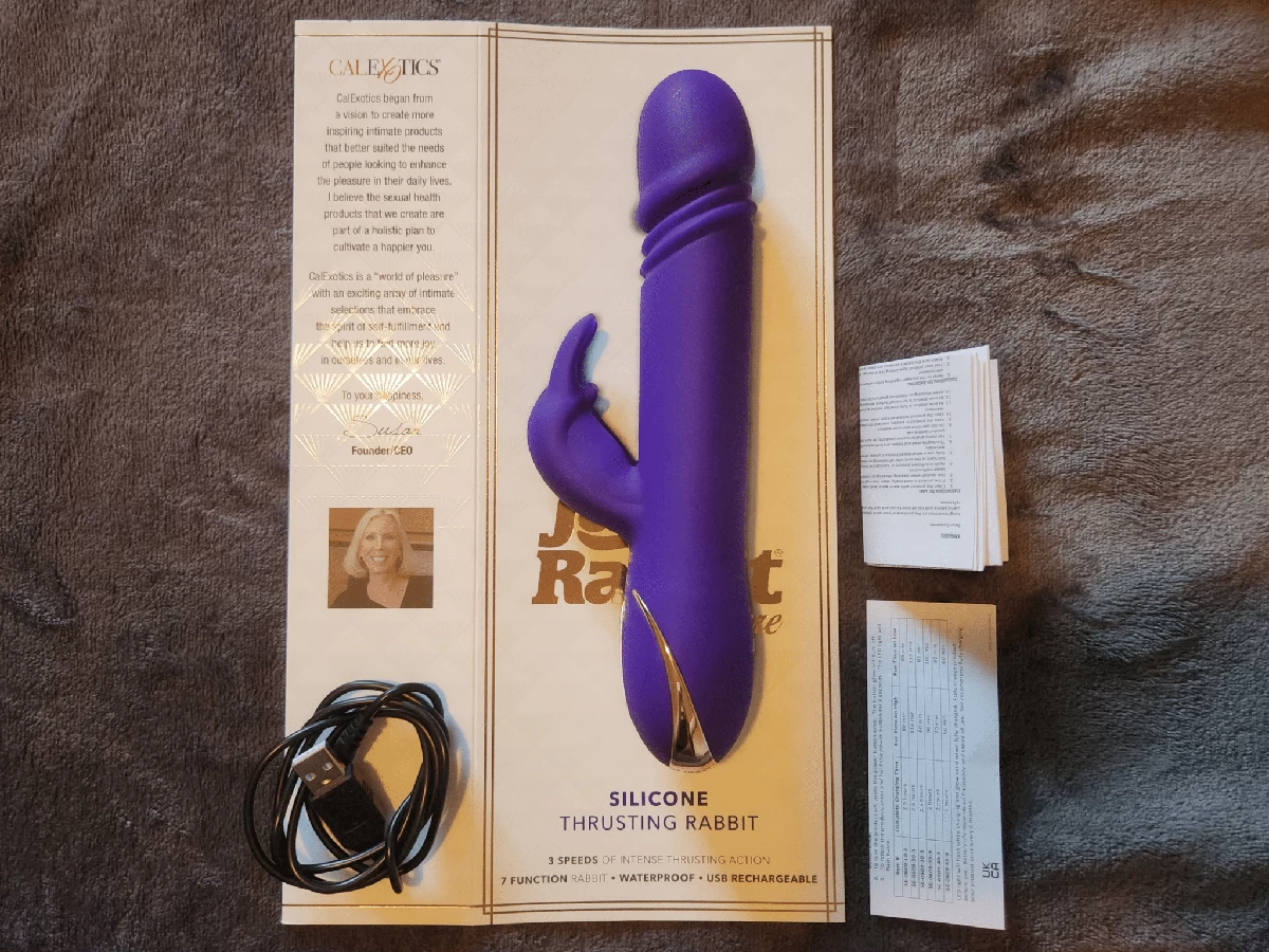 CalExotics Jack Rabbit Signature Double Stimulating Dildo — photo 7