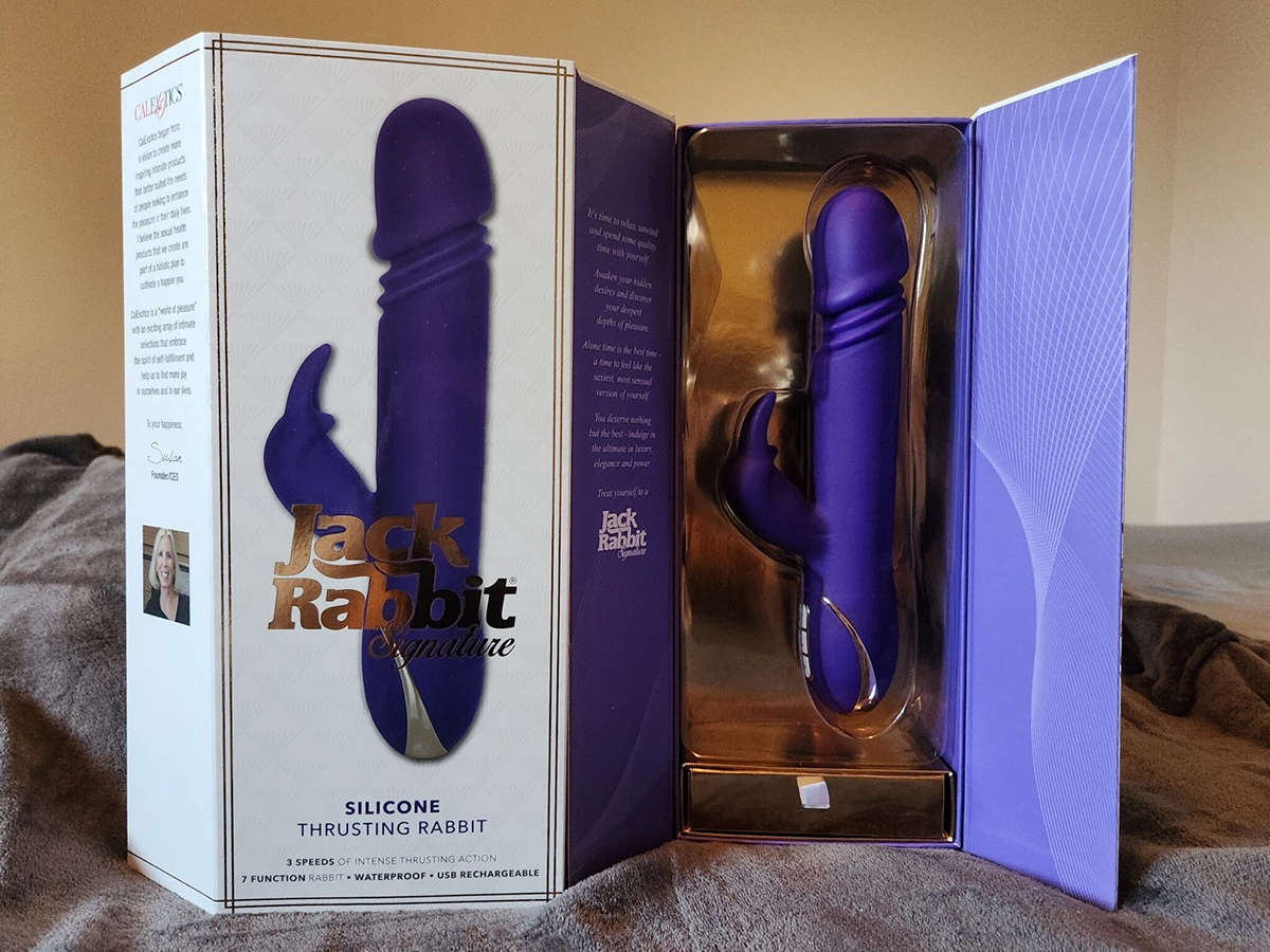 CalExotics Jack Rabbit Signature Double Stimulating Dildo — photo 6