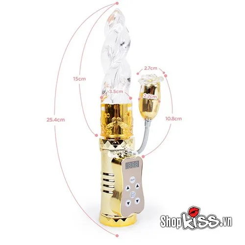 Multi-Function Love Drill Silicone Vibrator for Women — photo 5