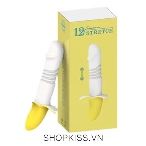 Haoqi Banana Shaped Thrust Vibrating Dual Toy — photo 2