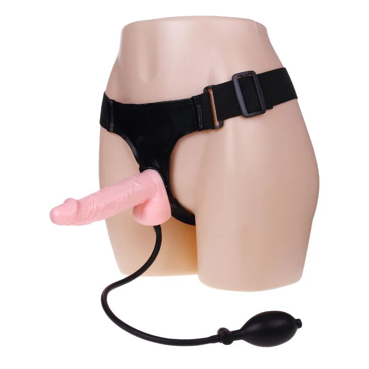 Inflatable Strap-On Silicone Adult Toy Couples Enjoyment — photo 7