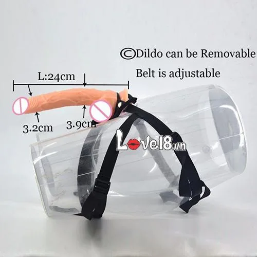 Realistic Silicone Strap-On Dildo for Lesbian Couples — photo 3