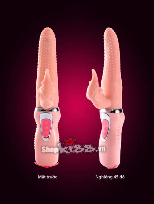 Elephant Heating Soft Spiked Vibrating Rotating Dildo — photo 6