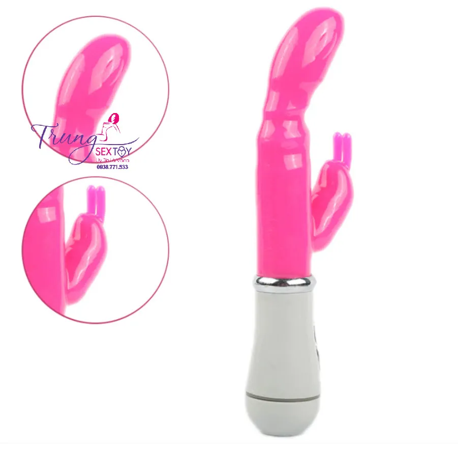 12 Mode Powerful Silicone Vibrating Dildo Waterproof Pink Black — photo 3