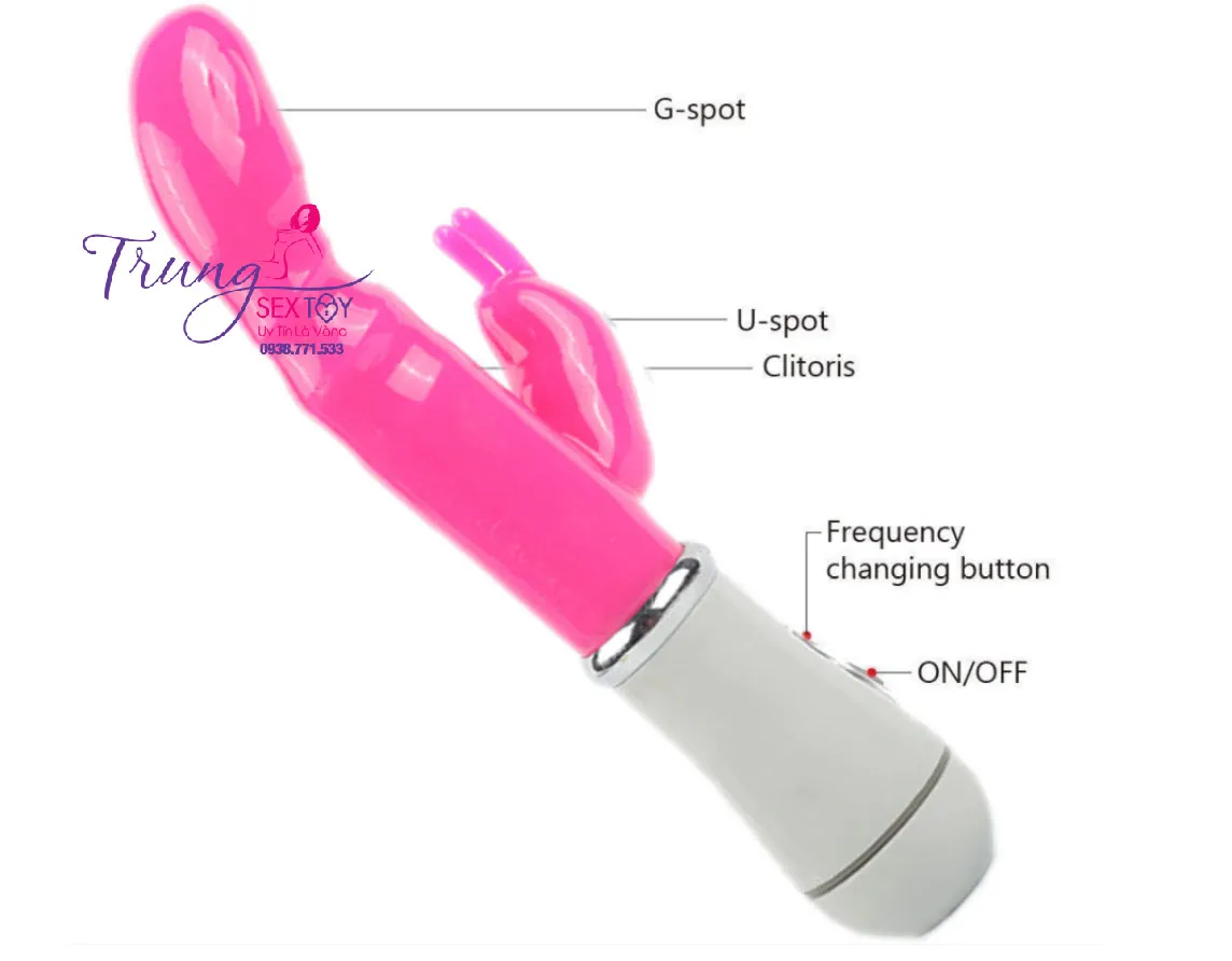 12 Mode Powerful Silicone Vibrating Dildo Waterproof Pink Black — photo 4