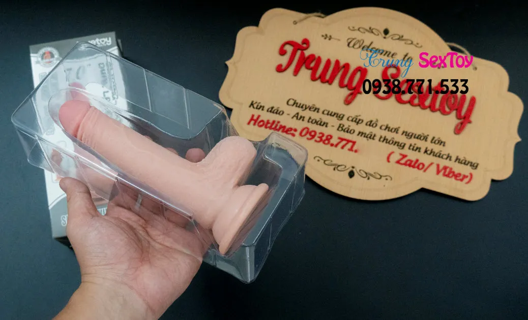 Soft Dual Layer Skin TPE Realistic Dildo 17x3.5cm — photo 6