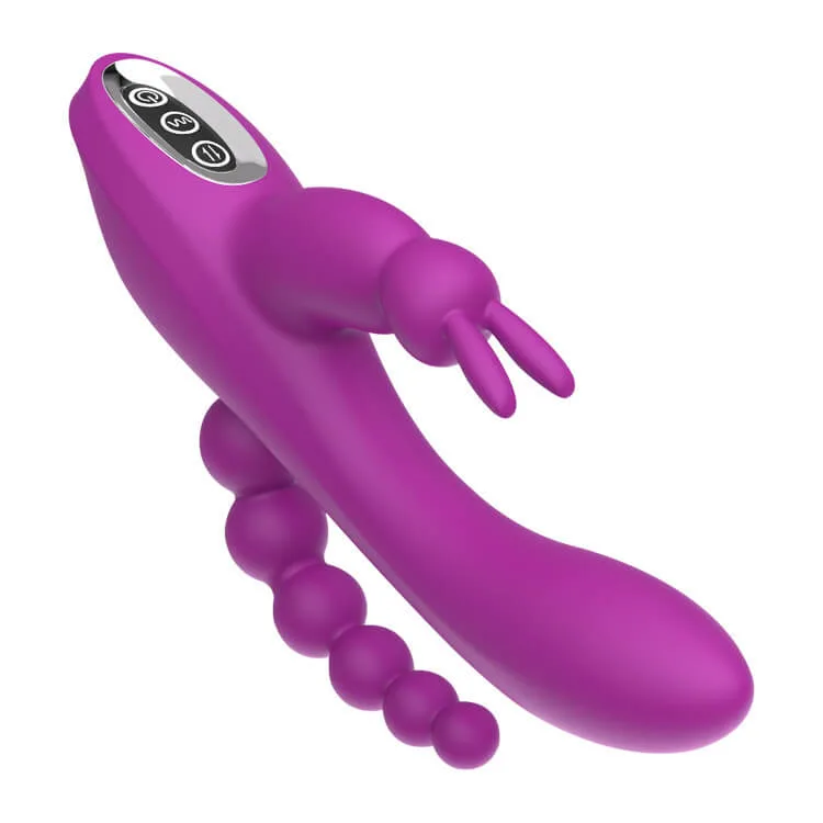 3in1 Private Packing G-Spot Anal Vibrator Waterproof Powerful — photo 2