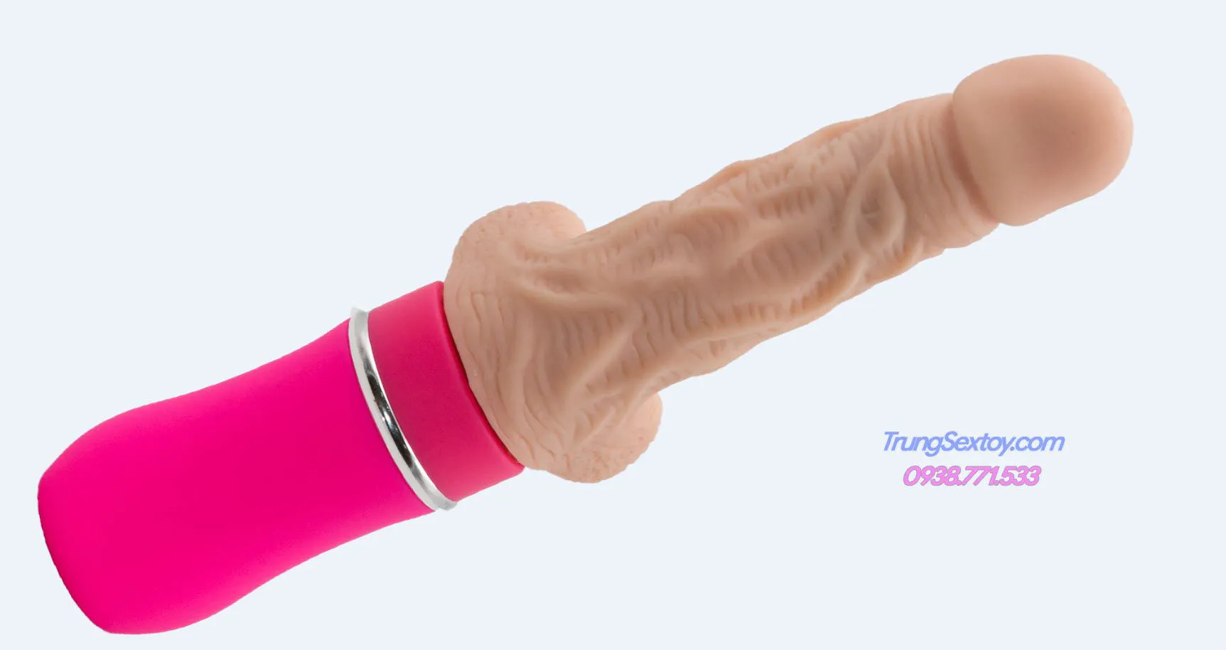 Ailighter Auto Vibrating Thrusting Silicone Realistic Dildo Recharge — photo 2