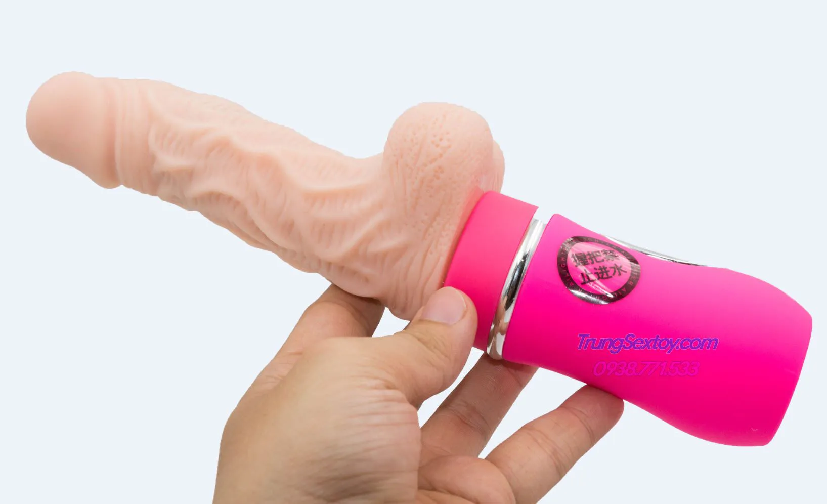 Ailighter Auto Vibrating Thrusting Silicone Realistic Dildo Recharge — photo 4