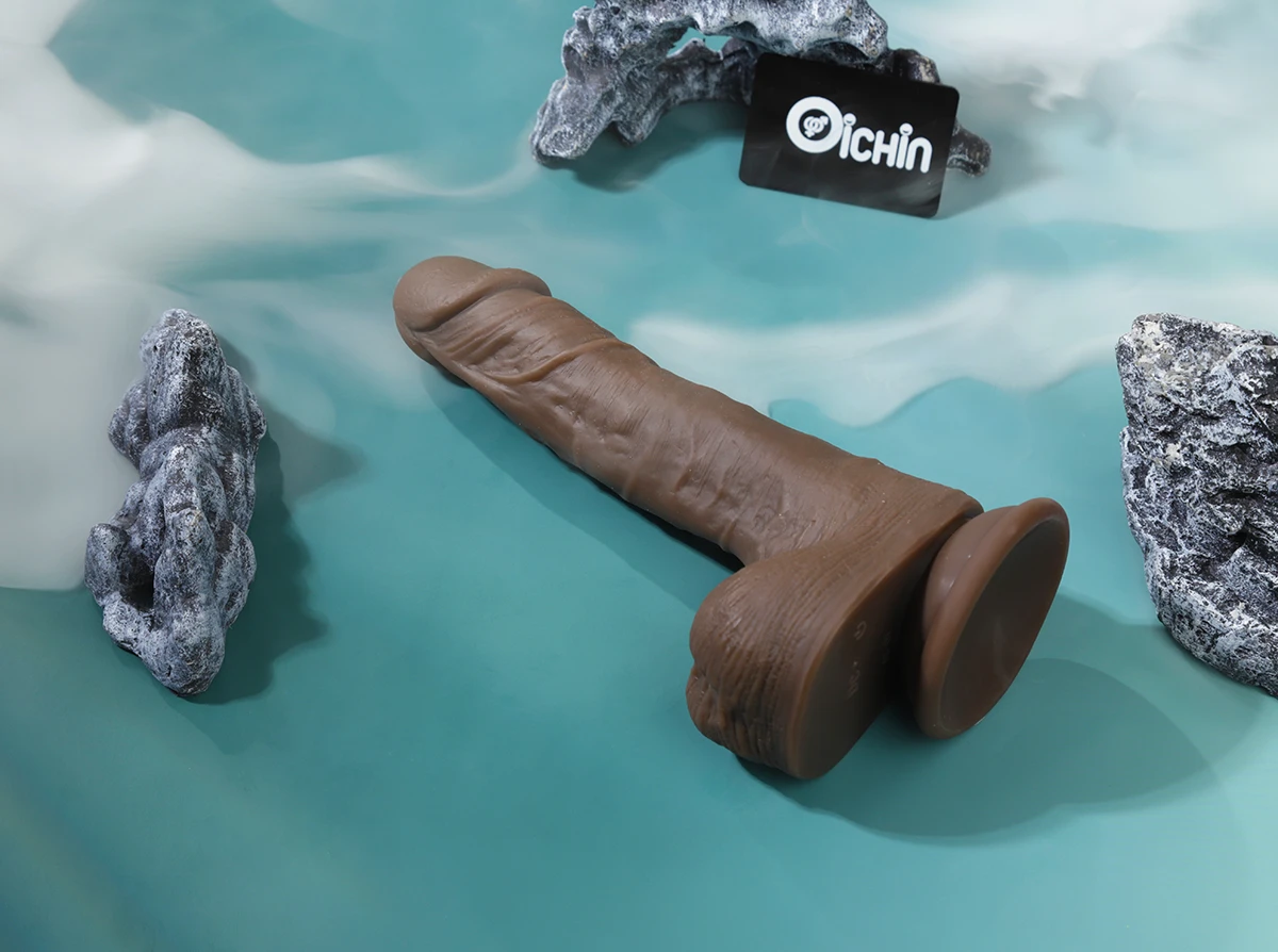 Aiya 9-Mode Vibrating Rotating Realistic Dildo Soft Touch — photo 7
