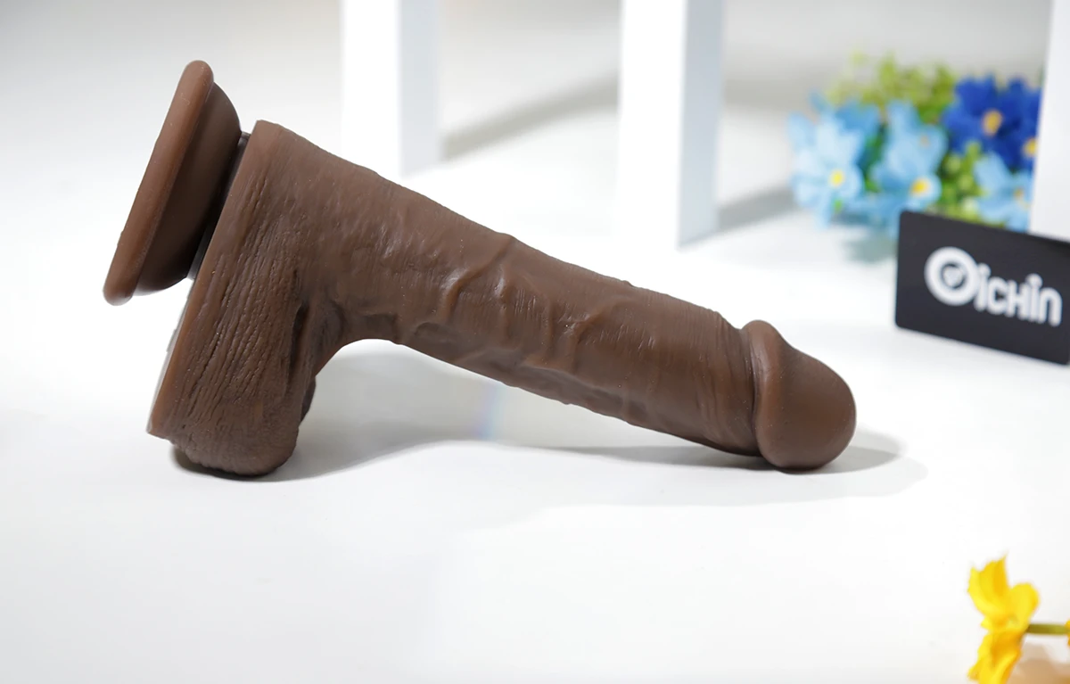 Aiya 9-Mode Vibrating Rotating Realistic Dildo Soft Touch — photo 4