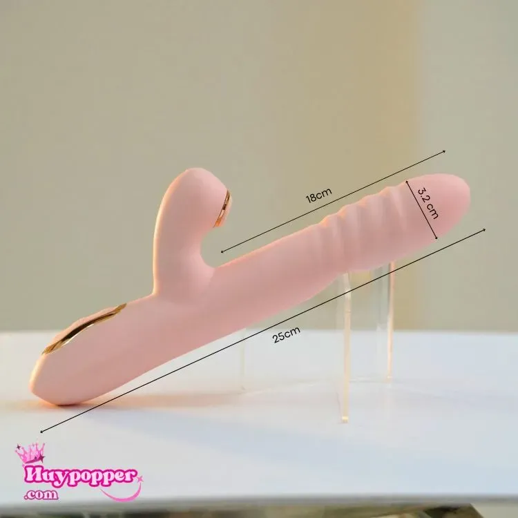 Anvi Multifunctional rotating thrusting Silicone Dildo — photo 2