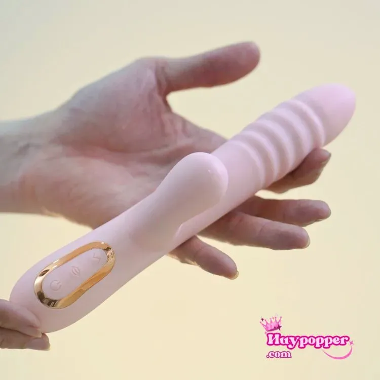 Anvi Multifunctional rotating thrusting Silicone Dildo — photo 4