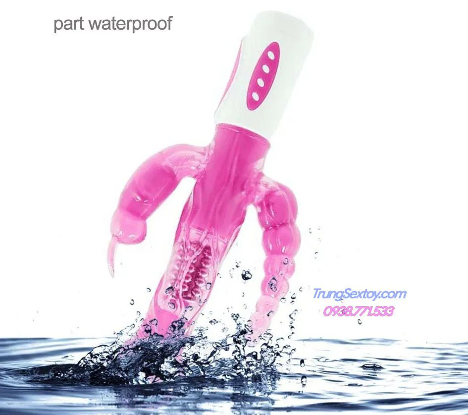Bunny Triple Head Vibration Dildo For Ultimate Fun — photo 6