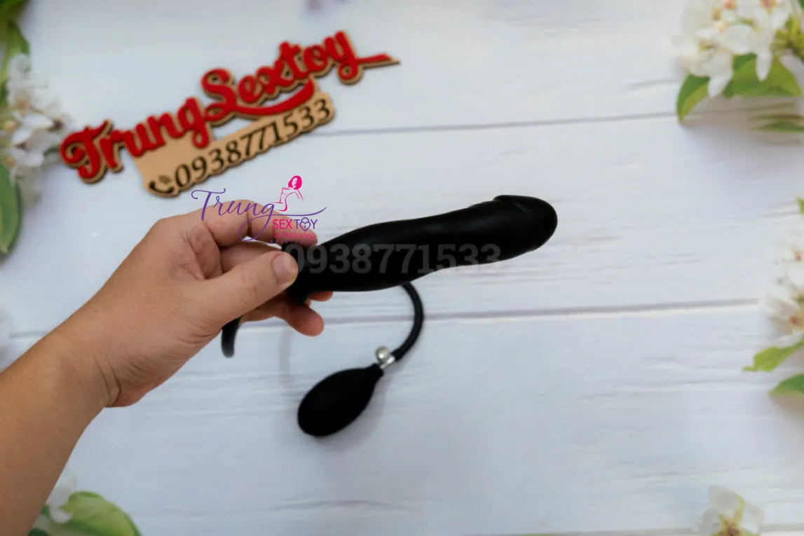 Black Inflatable Soft Silicone Waterproof Multi Function Toy — photo 5