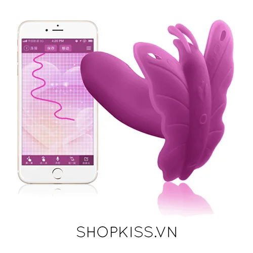 Realov LYDIA Butterfly Strap-On Vibrating Lesbian Toy — photo 2