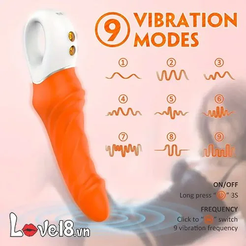 TORNADO S-Hande Premium Vibrating G-Spot Handheld Dildo — photo 5