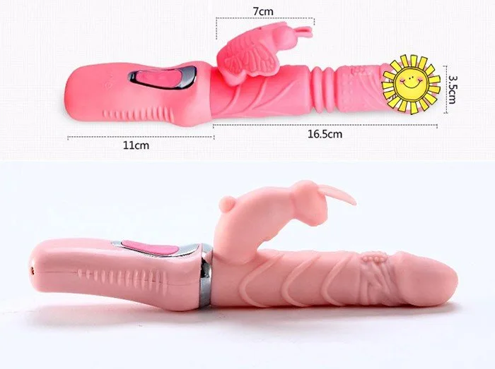 WANLE DV24 Premium Handheld Soft Silicone Vibrating Dildo — photo 2