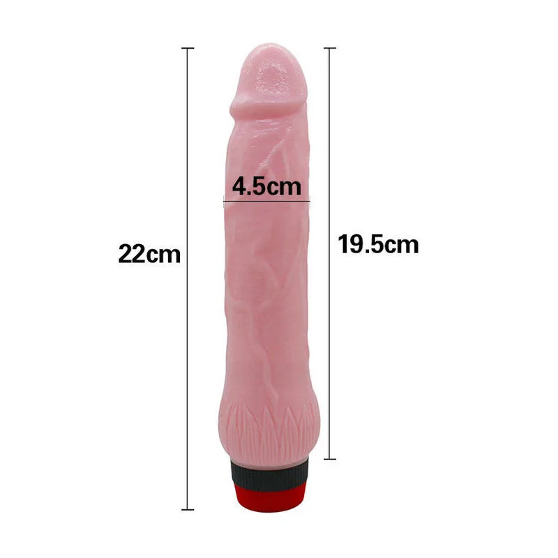 Rockin Dong Silicone TPR Multi-Speed Masturbator Toy — photo 6