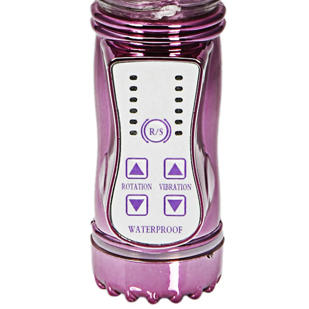 DV 12 Premium Rotating Thrusting Silicone Masturbator 28cm — photo 2